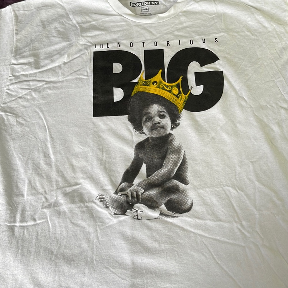 Notorious big t shirt 3xl